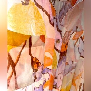 Pilcro by Anthropologie Multi-Colored Blouse